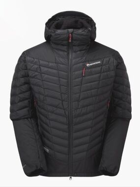 Montane Axis Alpha Down GORE-TEX Jacket Men's Size XL Black